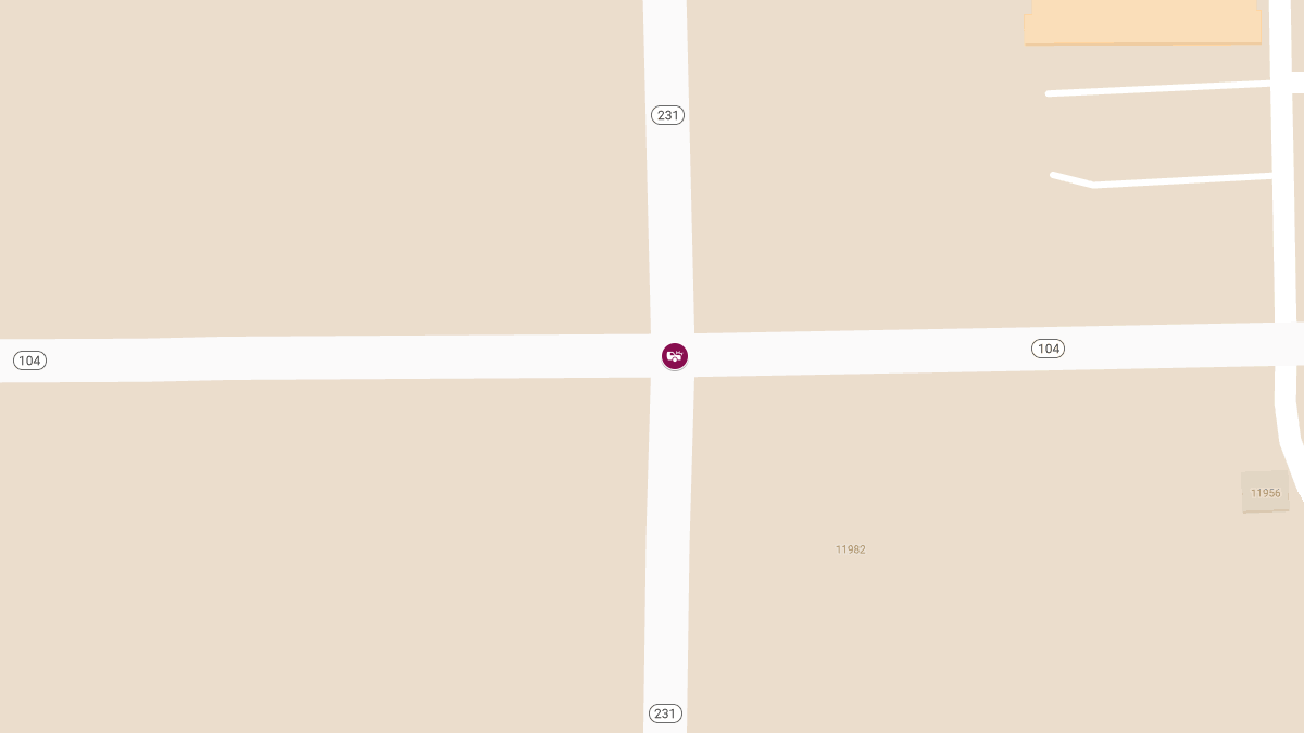 Woman Injured in Crash at M-104 & M-231