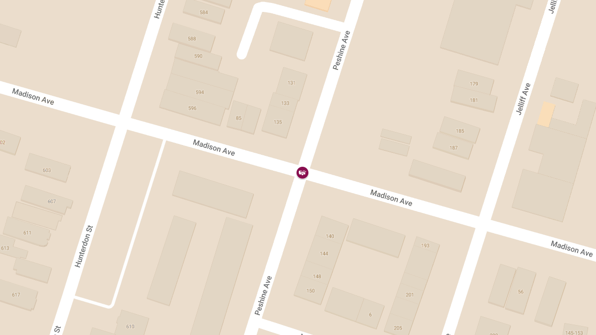 Woman Injured in Crash at Madison Ave & Peshine Ave