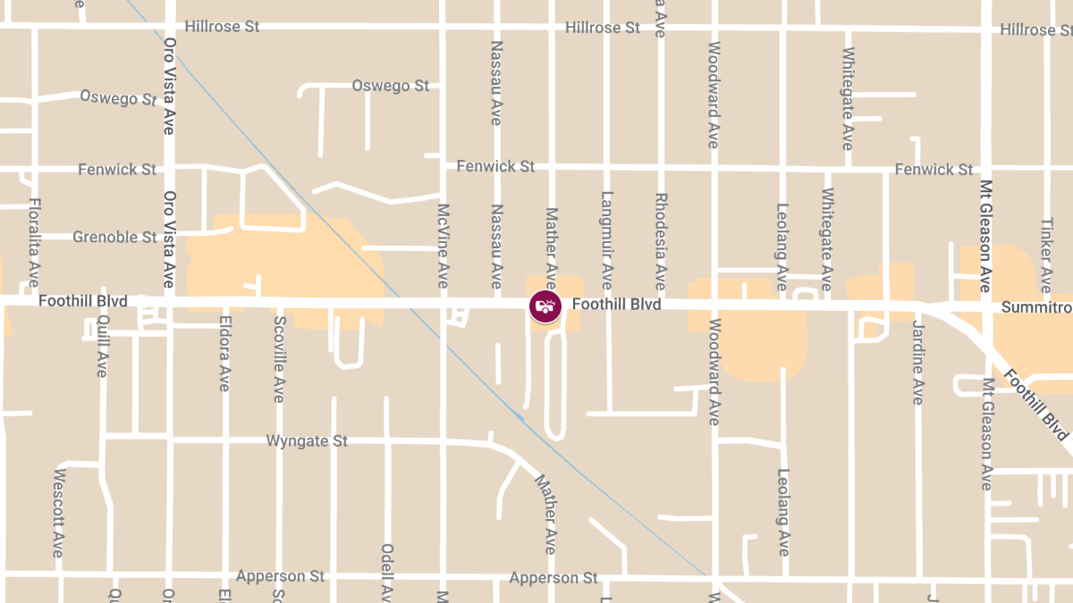 Woman Killed, 2 Injured in Car Crash on Foothill Blvd