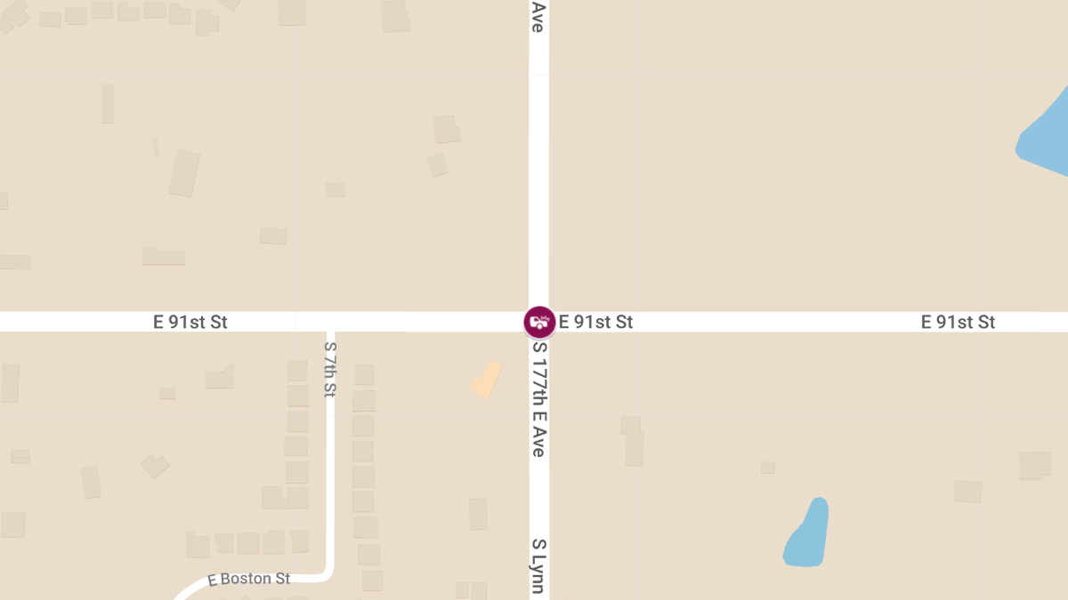 One Injured in Five-Vehicle Hit-and-Run Crash at S 9th St & E Washington St
