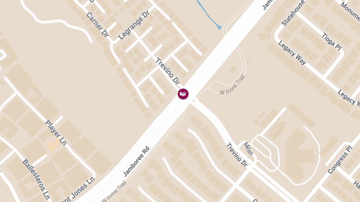 1 Injured in Collision at 3099 Trevino Dr