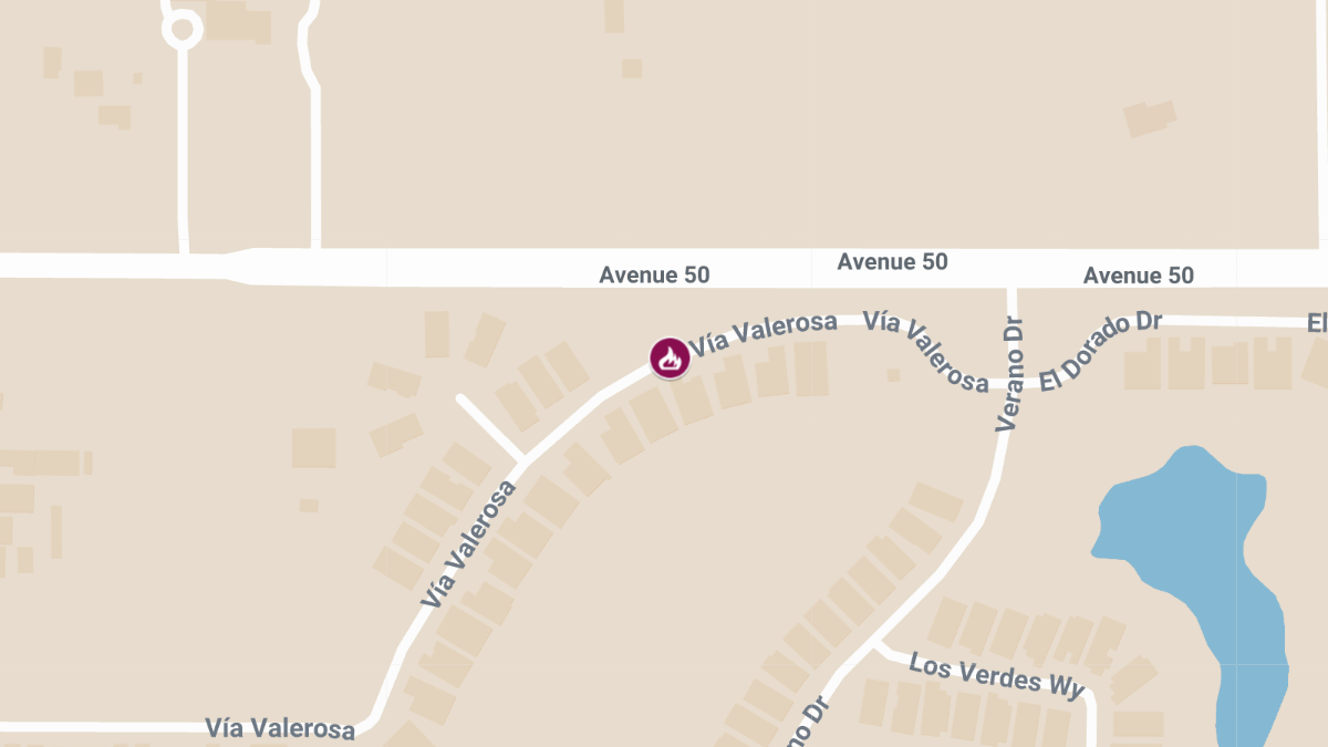 1 Injured in Structure Fire at Country Club on Via Valerosa