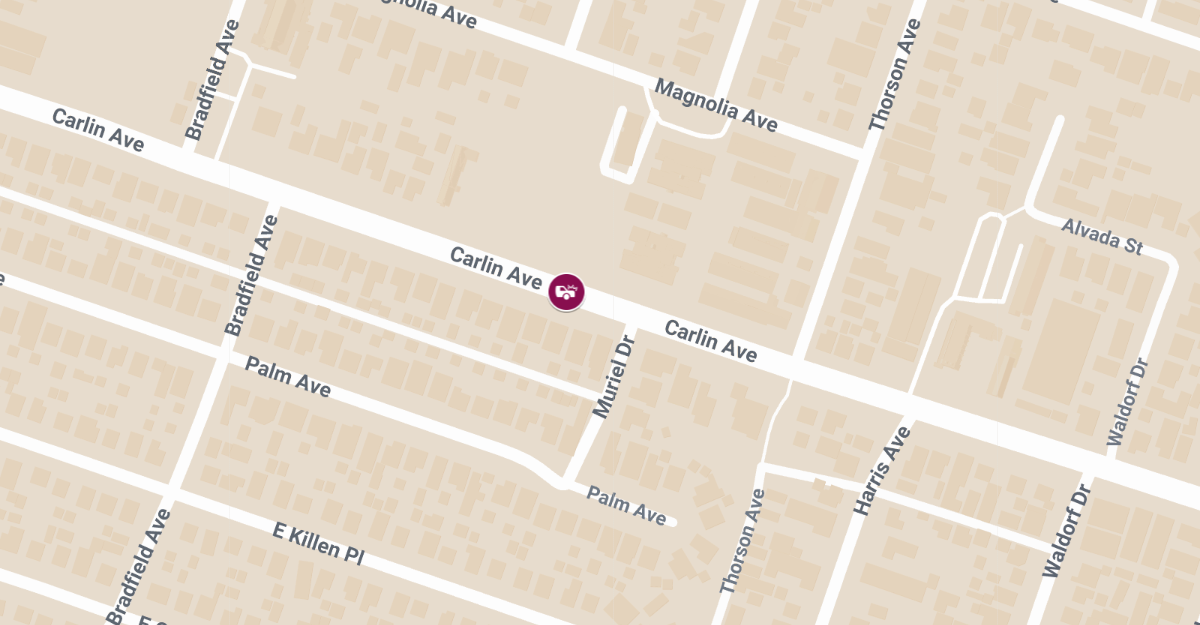 1 Injured in Two-Vehicle Crash at 3920 Carlin Ave