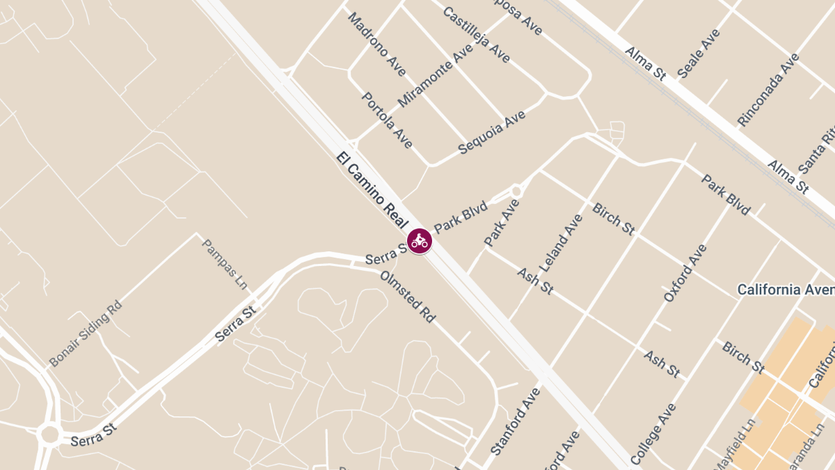 1 Killed in Motorcycle Crash on El Camino Real Near Park Blvd
