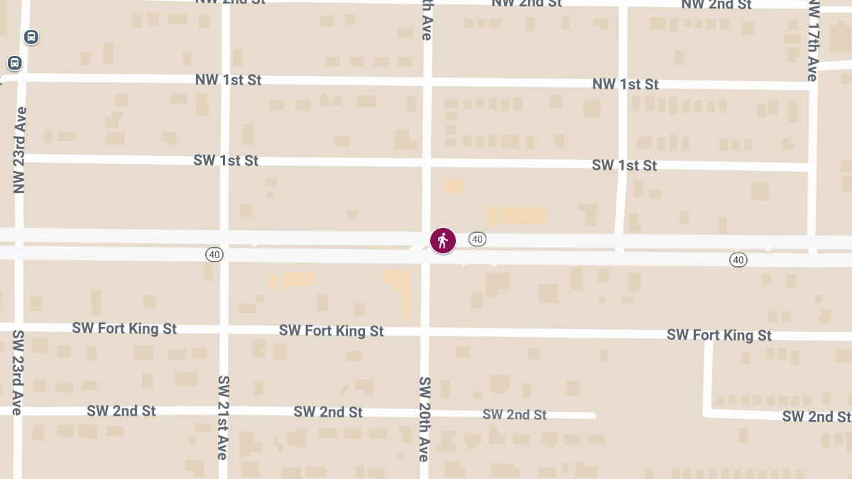 73-Year-Old Pedestrian Killed in Crash on SR-40