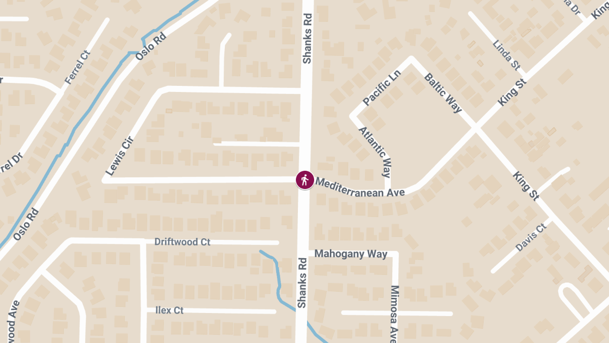 75-Year-Old Woman Killed in Pedestrian Crash on Shanks Rd & Mediterranean Ave