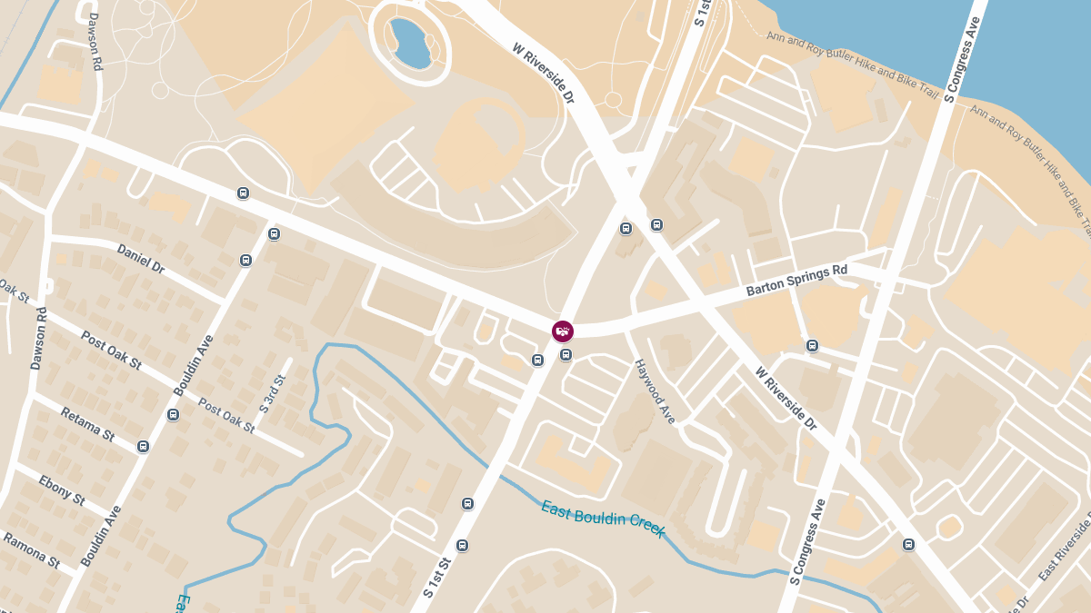 Accident With Injuries at Barton Springs Rd & S 1st St