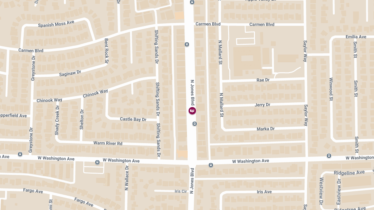 Accident at 280 N Jones Blvd Results in Injuries