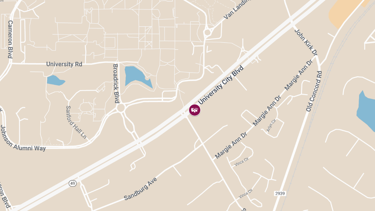 Accident at 8600 University City Blvd Leads to Injuries