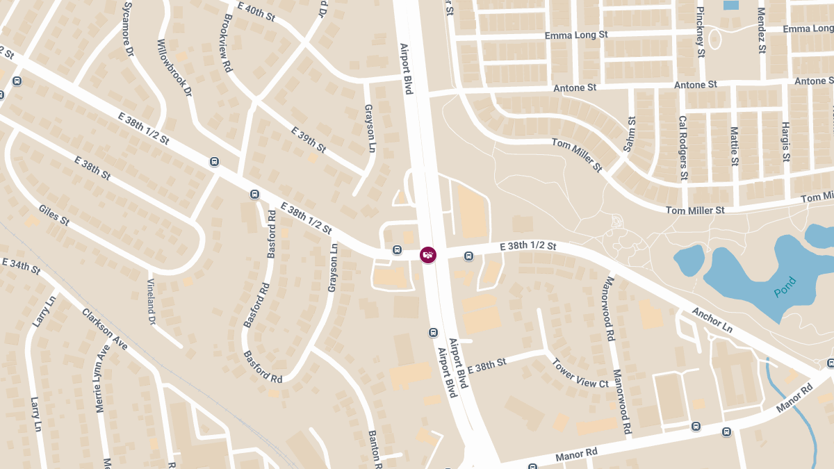 Accident at Airport Blvd & E 38th Half St Causes Injuries