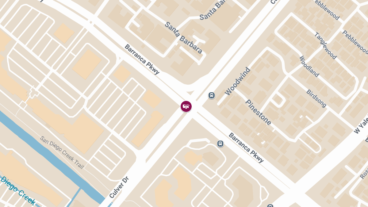 Accident at Culver Dr & Barranca Pkwy Results in Injuries