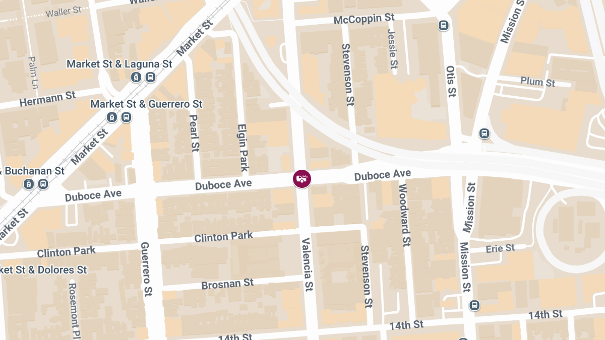 Accident at Duboce Ave & Valencia St Results in Injuries