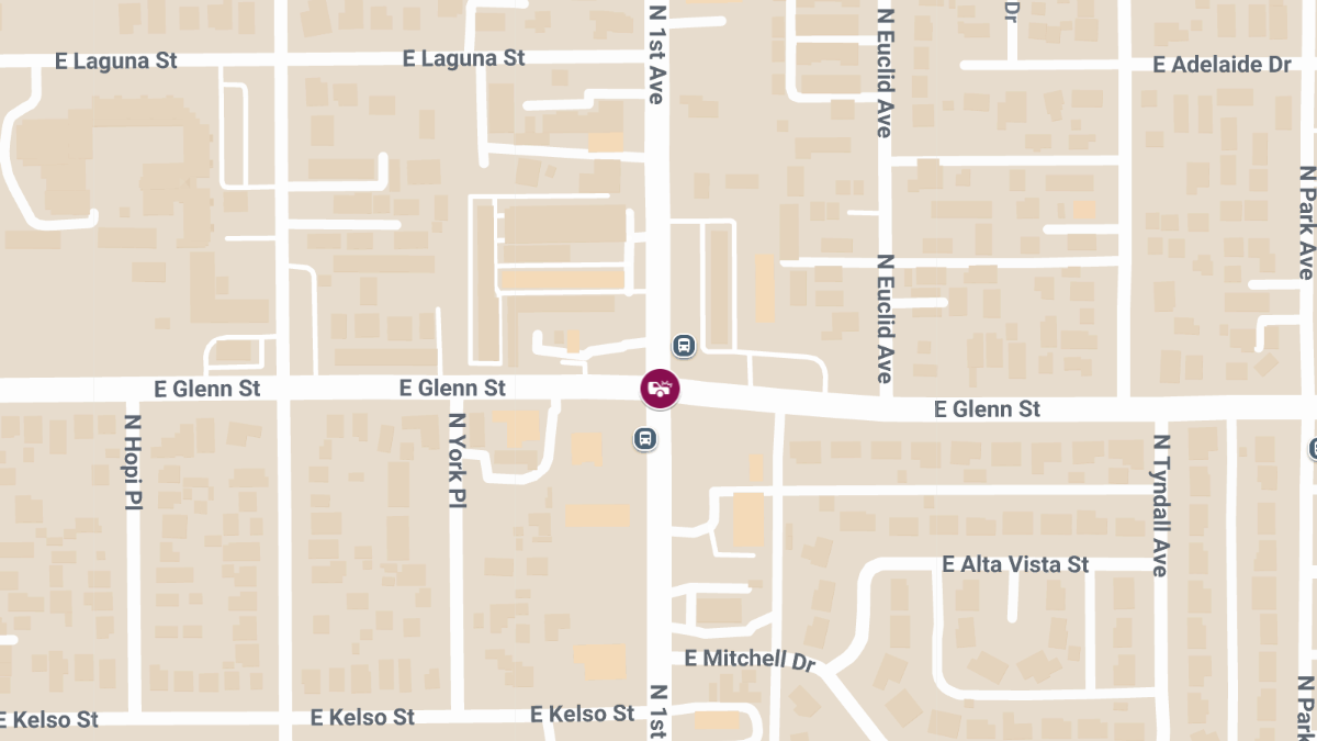 Accident at E Glenn St & N 1st Ave Causes Injuries