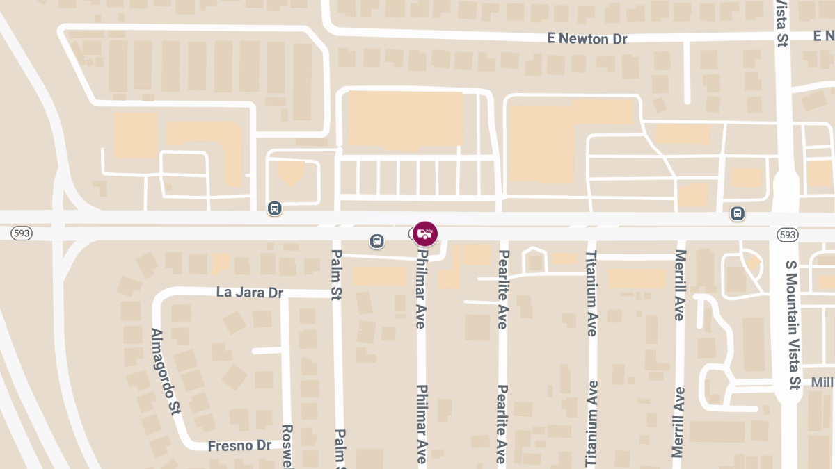 Accident at E Tropicana Ave & Philmar Ave Causes Injuries
