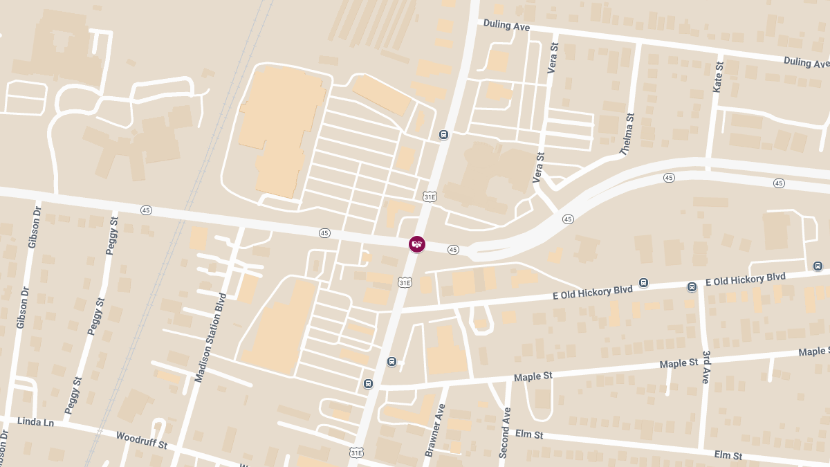 Accident at Gallatin Pike N & Old Hickory Blvd W Causes Injuries