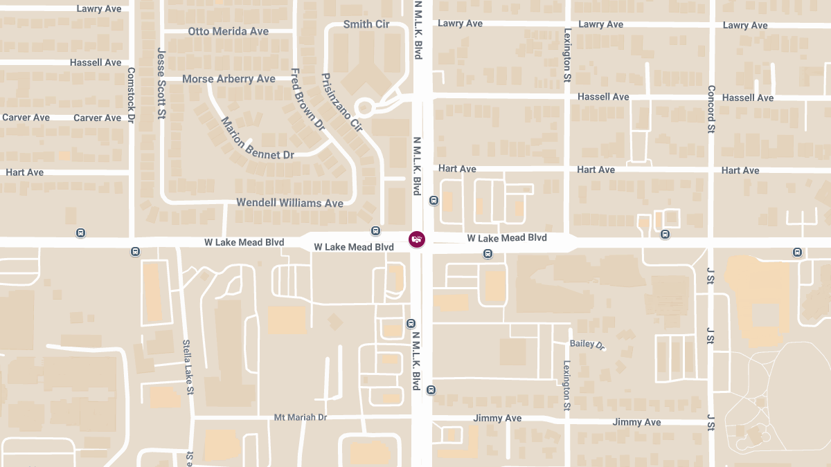 Accident at N Martin L King Blvd & W Lake Mead Blvd Results in INjuries