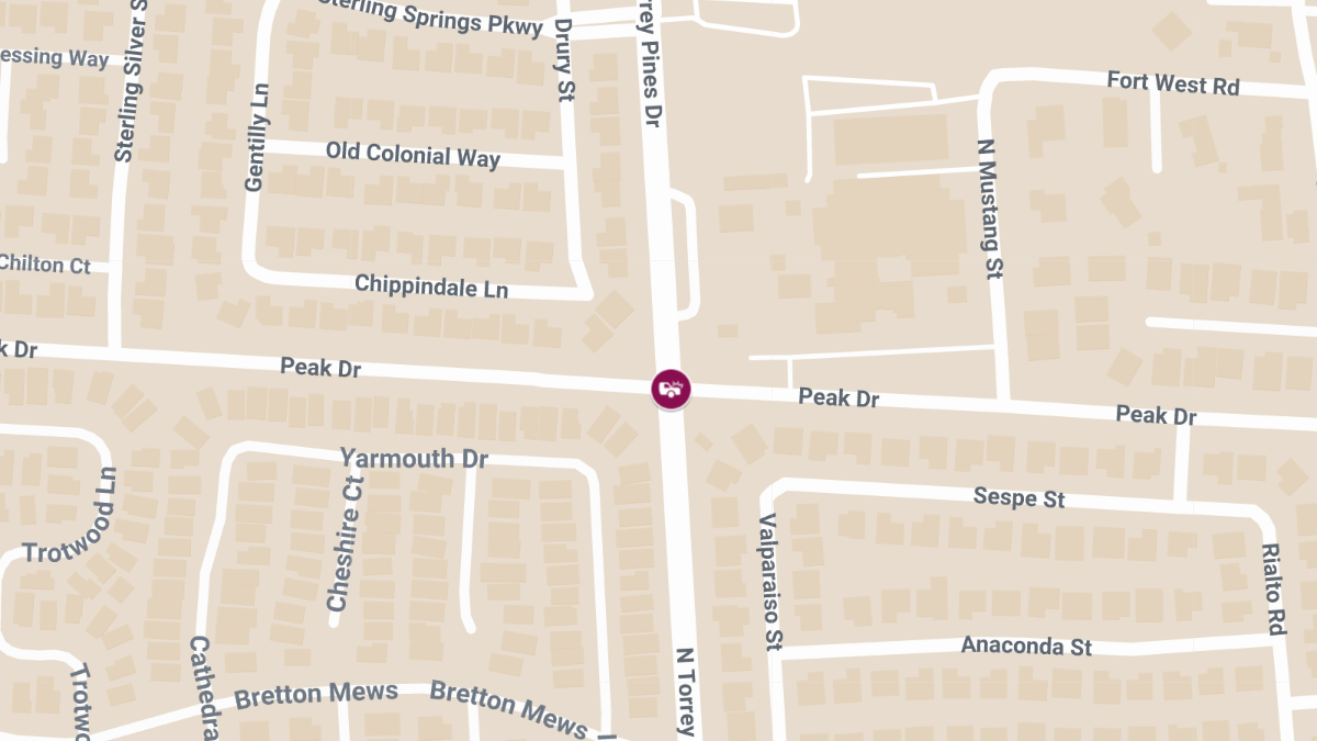 Accident at N Torrey Pines Dr & Peak Dr Causes Injuries