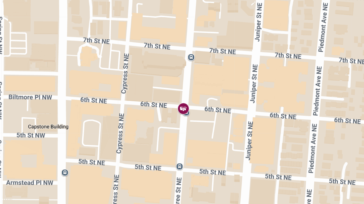 Accident at Peachtree St NE & 6th St NE Leads to Injuries
