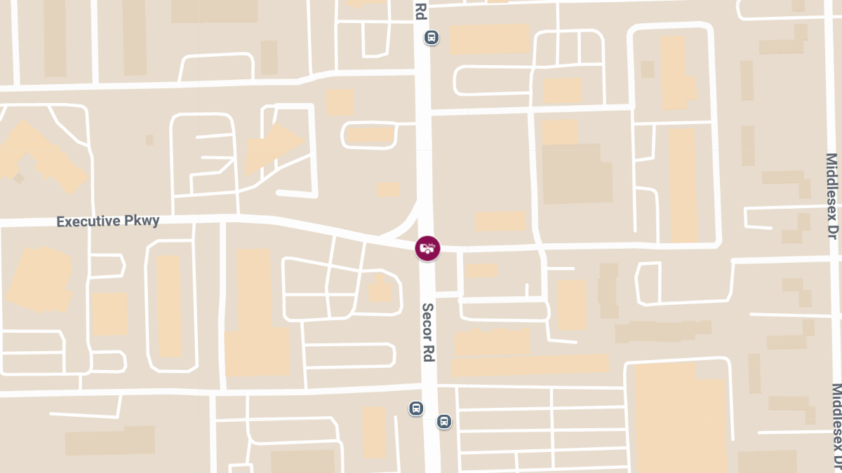 Accident at Secor Rd & Executive Pkwy Causes Injuries