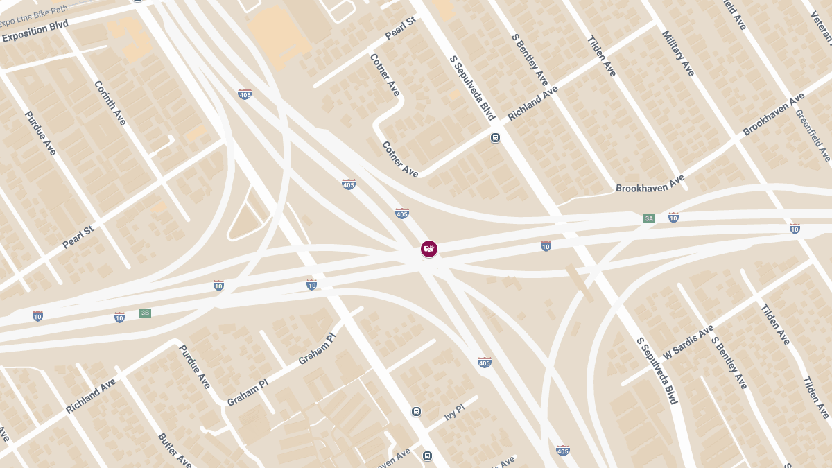 Accident on I-10 E Transition to I-405 N Causes Injuries