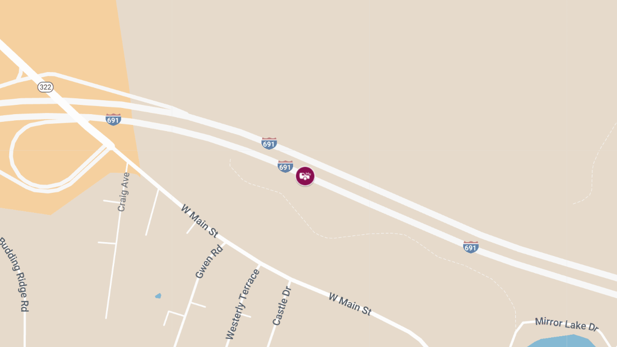 Accident on I-691 West, Injures One