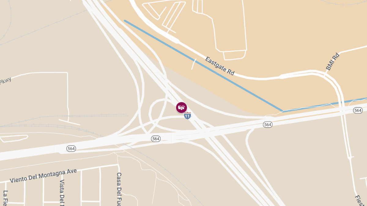 Accident on IR-11 Near CC-215 Causes Injuries