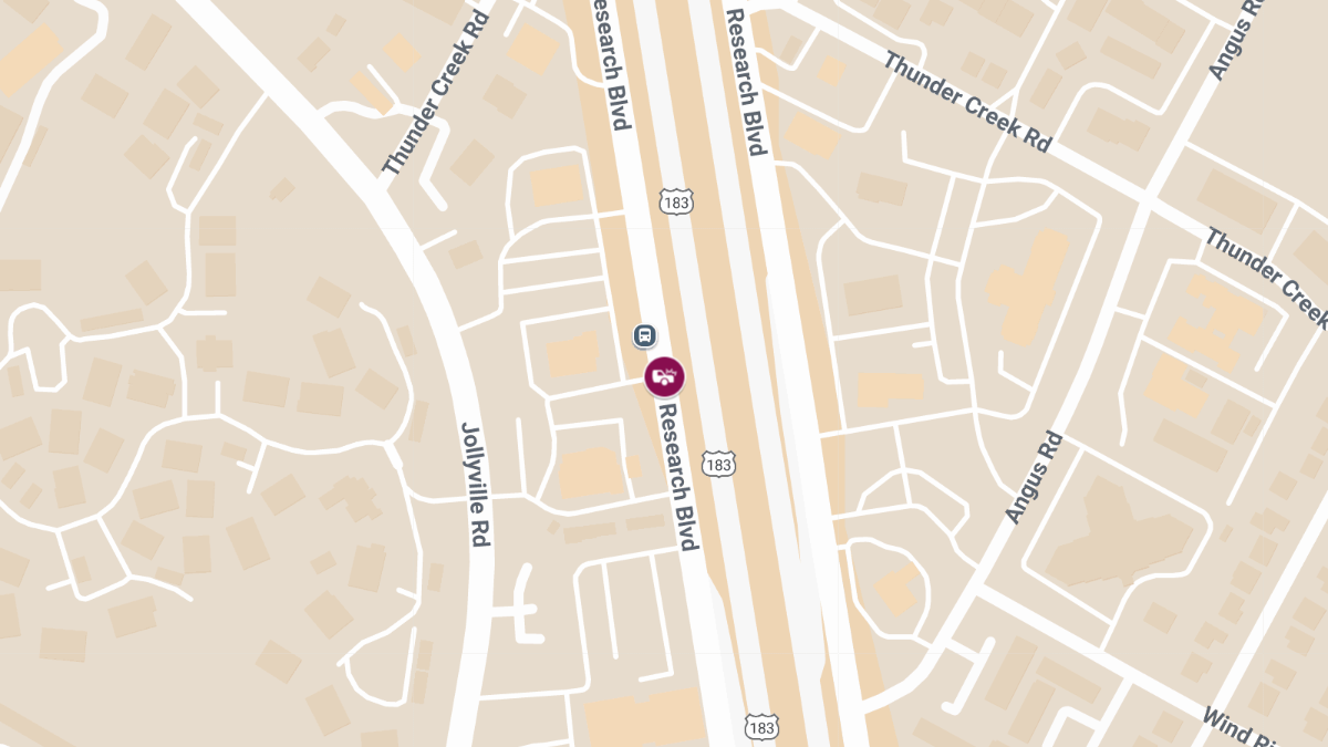 Accident on Research Blvd SB Results in Injuries