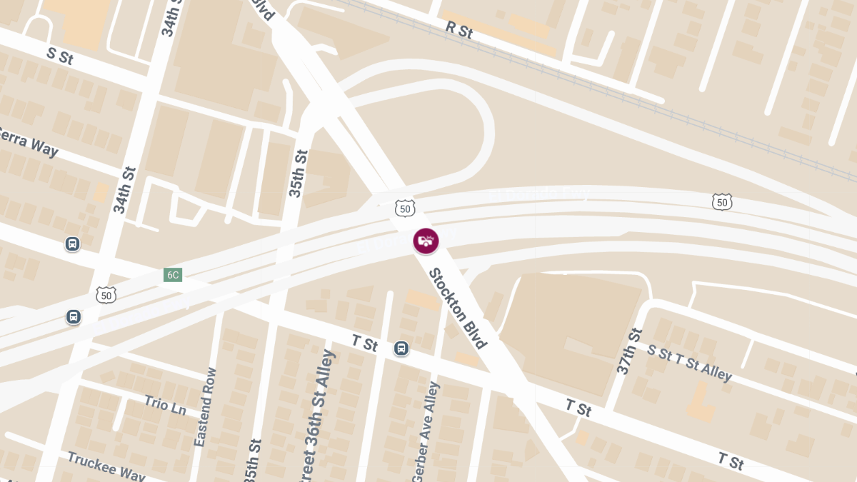 Accident on US Highway 50 E & Stockton Blvd Causes Injuries