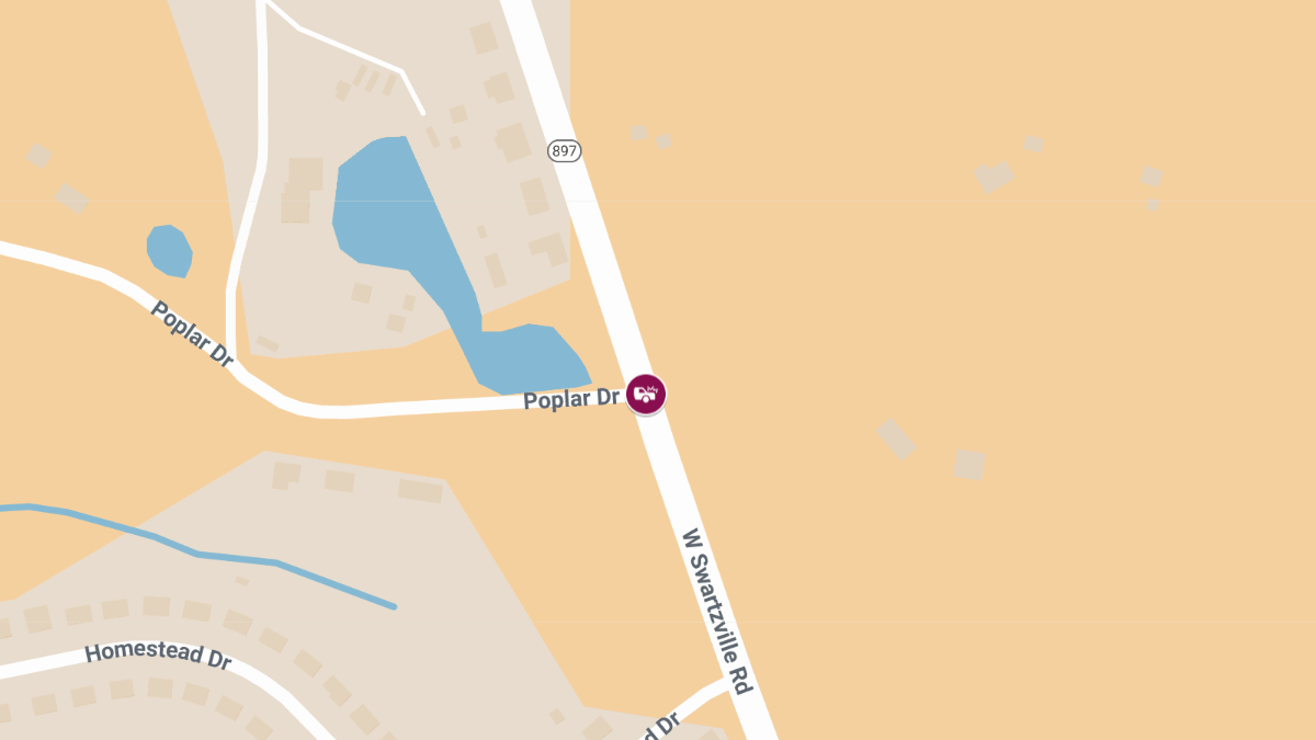 Accident on W Swartzville Rd & Poplar Dr Causes Injuries