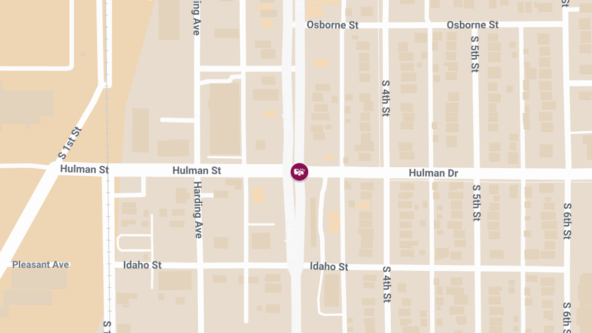 Accident with Injuries at 3rd & Hulman