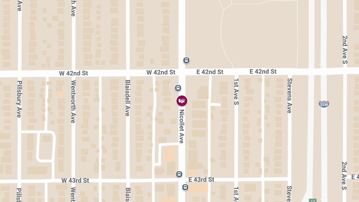 Accident with Injuries at 4201 Nicollet Ave S
