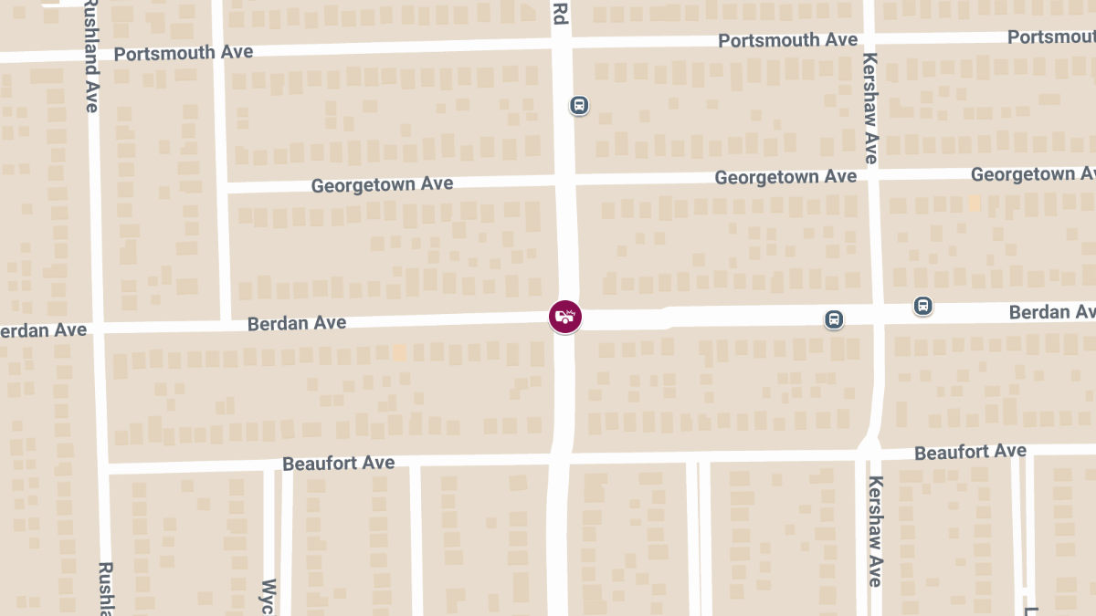 Accident with Injuries at Berdan Ave & Douglas Rd