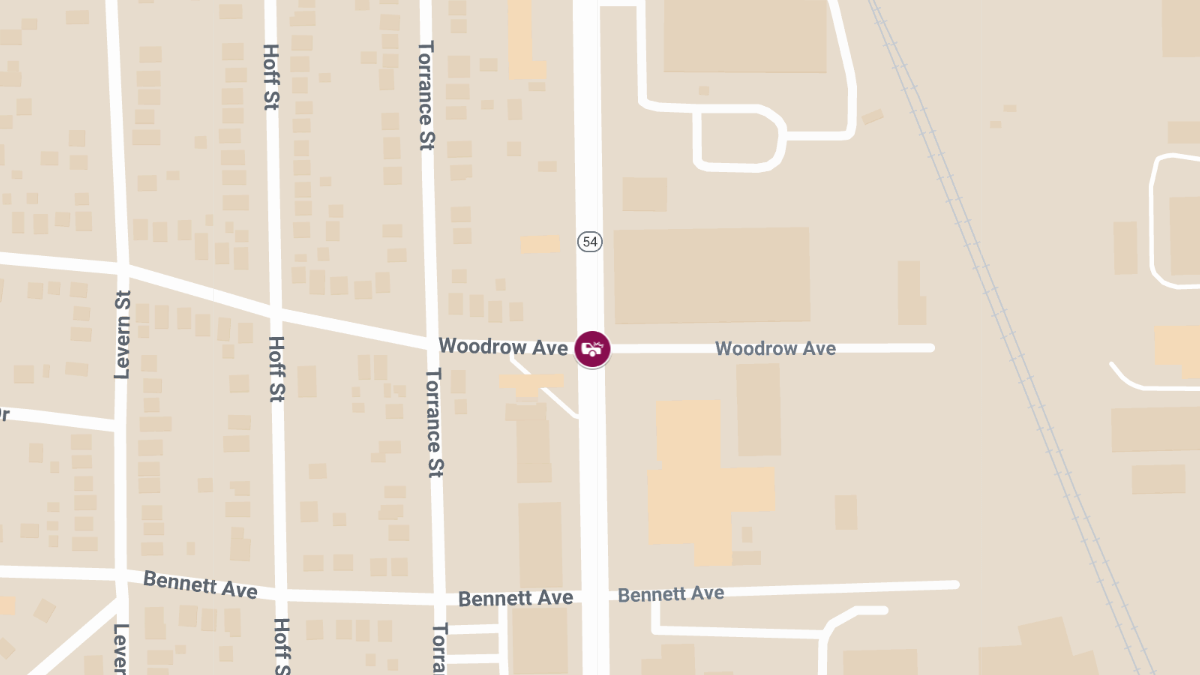 Accident with Injuries at N Dort Hwy & Woodrow Ave