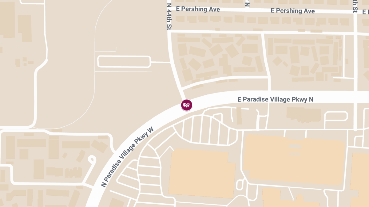 Accident with Injuries at Paradise Village Pkwy & 44th St