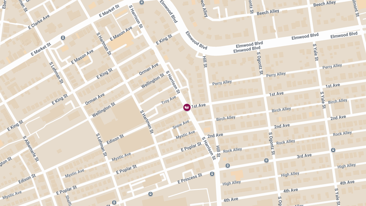 Accident with Injuries at S Harrison St and First Ave