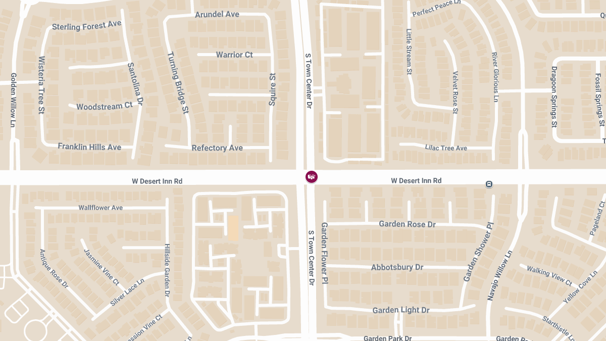 Accident with Injuries at S Town Center Dr & W Desert Inn Rd