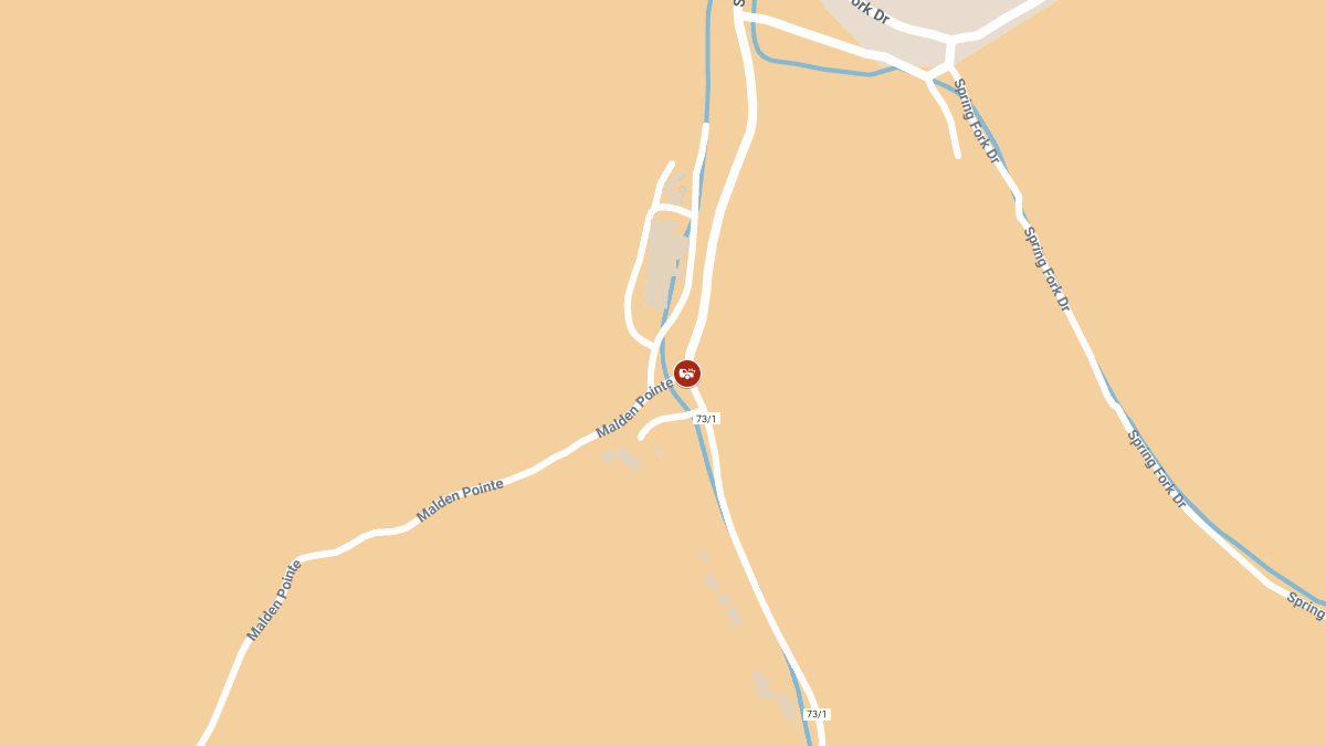Accident with Injuries at Spring Fork Dr & Malden Pt