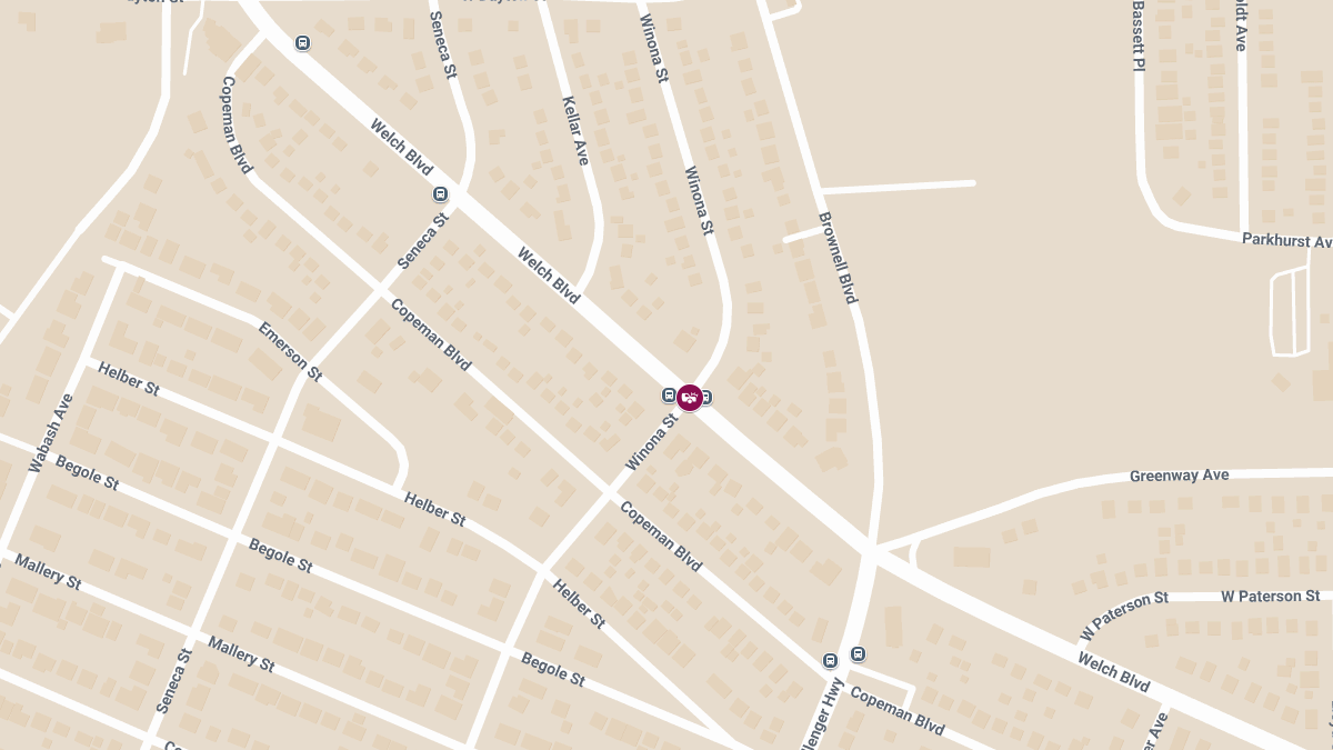 Accident with Injuries at Welch Blvd & Winona St