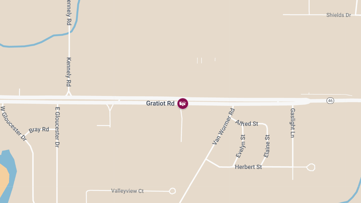 Accident with Injuries on 8800 Block of Gratiot Rd