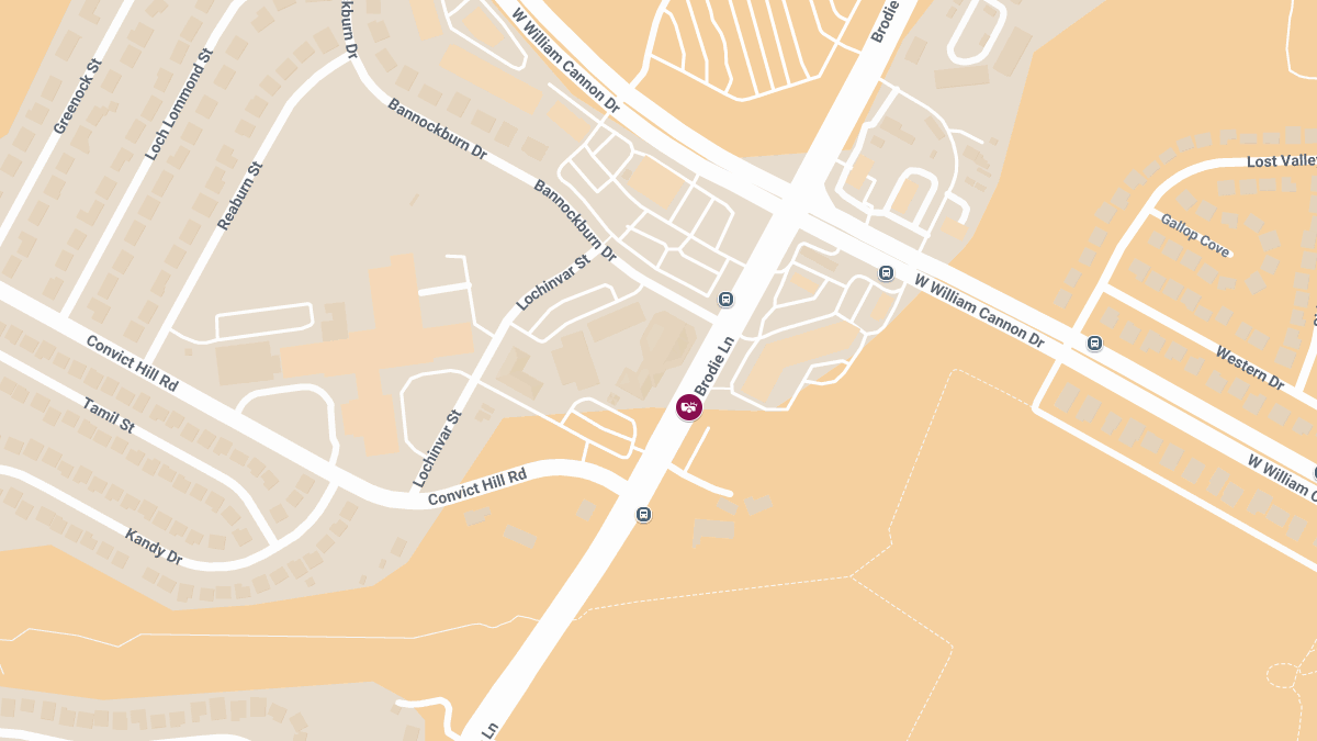 Accident with Injuries on Brodie Ln