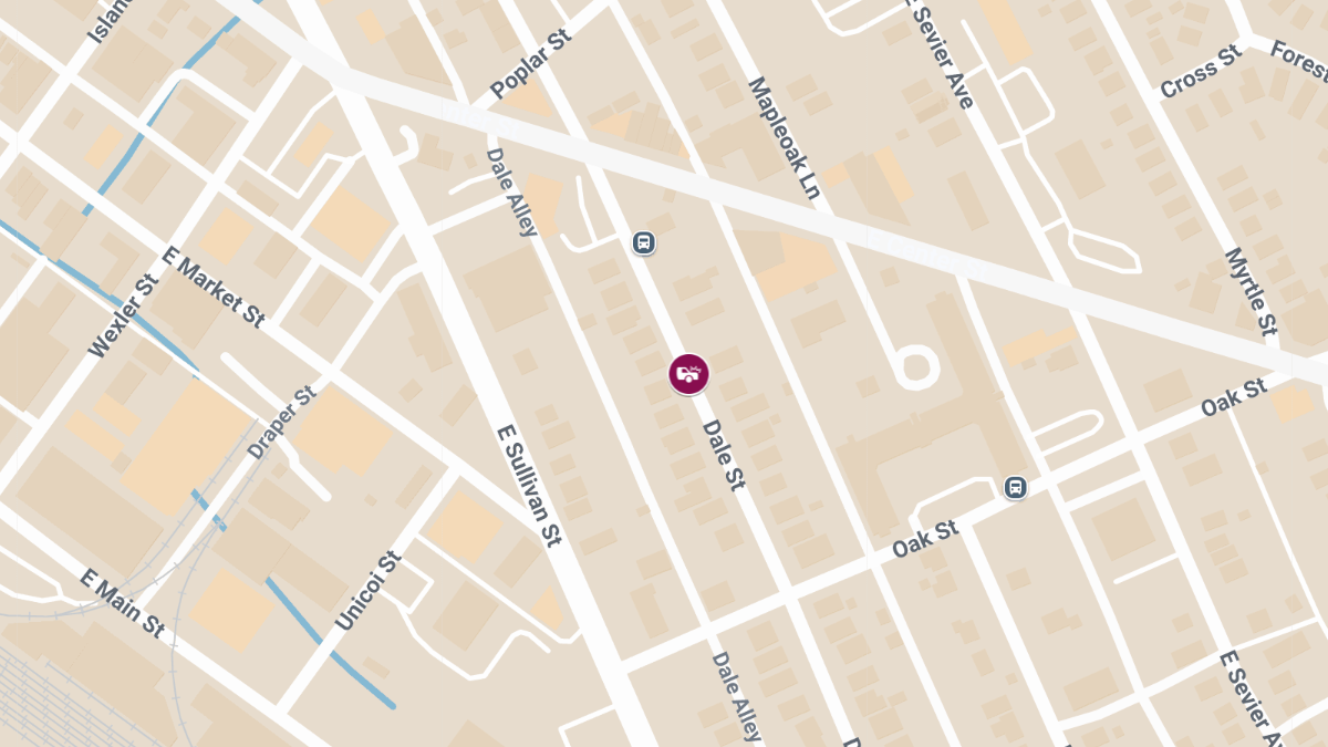 Accident with Injuries on Dale St