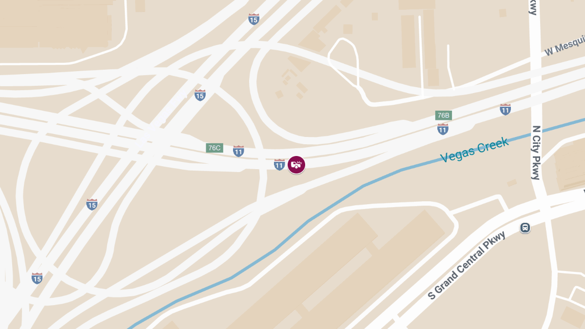 Accident with Injuries on IR-11 South Near Martin L King Blvd