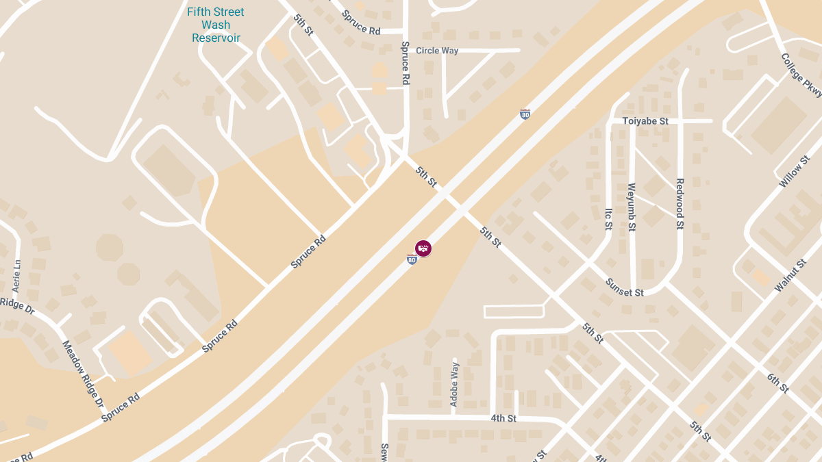 Accident with Injuries on IR-80W at Mile Marker 321