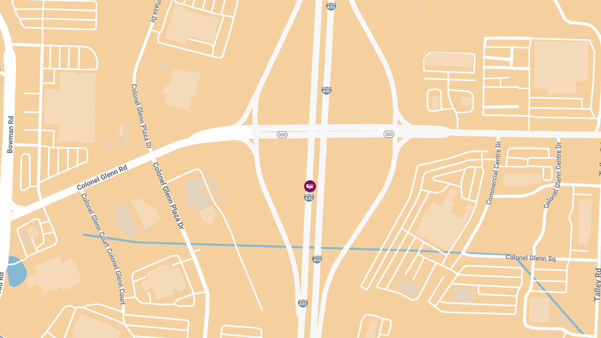 Accident with Injuries on NB I-430 Near Mile Marker 11.3