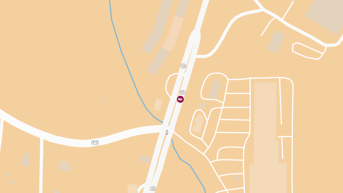 Accident with Injuries on NY 22 SB Near NY 312