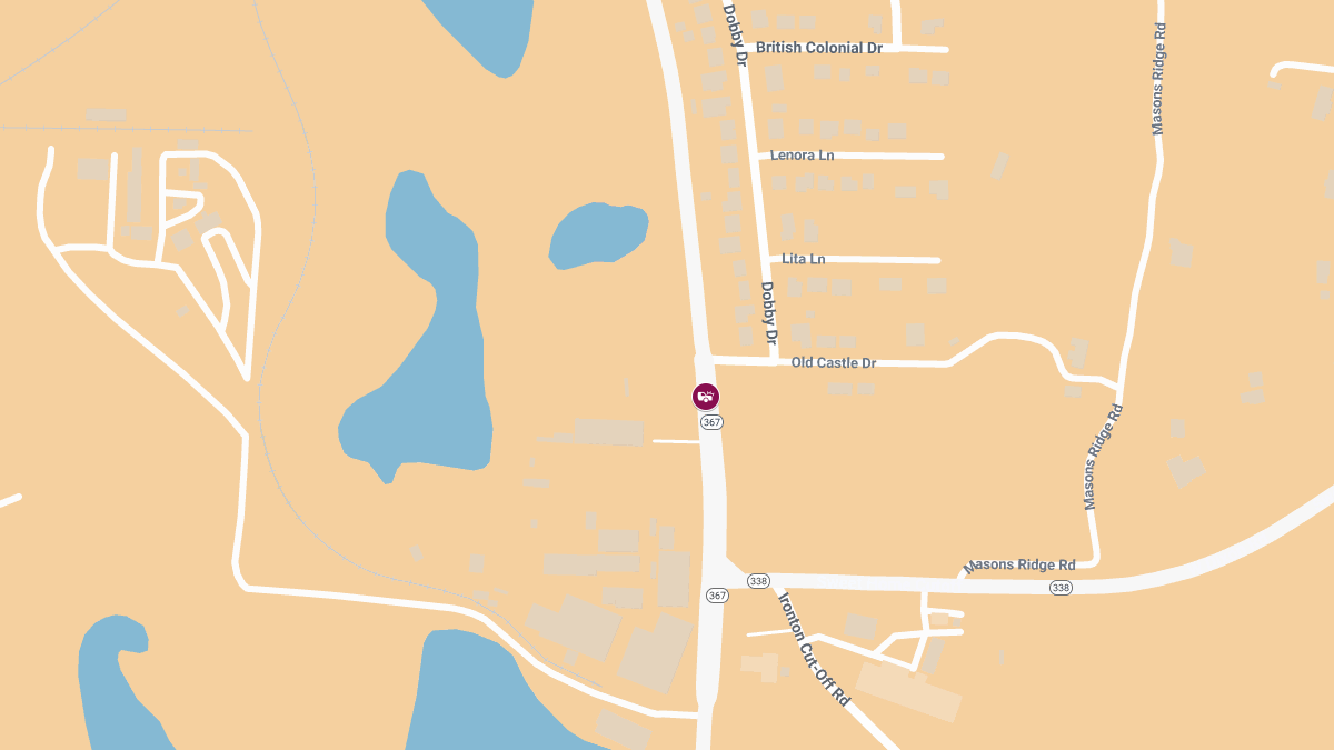 Accident with Injuries on Southbound SH 367 near MM 3.6