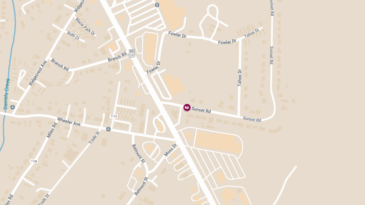 Accident with Injuries on Sunset Rd