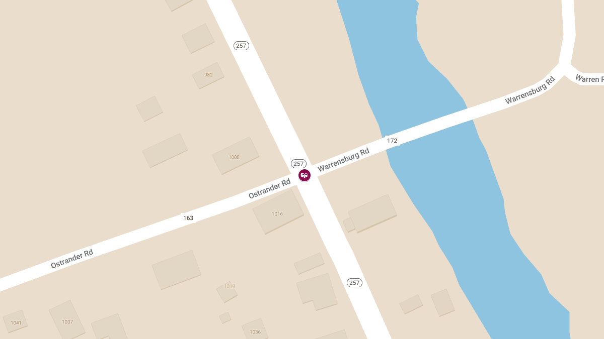 Auto Accident with Injuries on State Route 257 S & Ostrander Rd