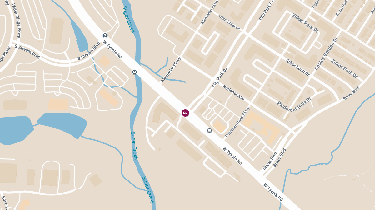 Auto Accident with Injuries at W Tyvola Rd & City Park Dr