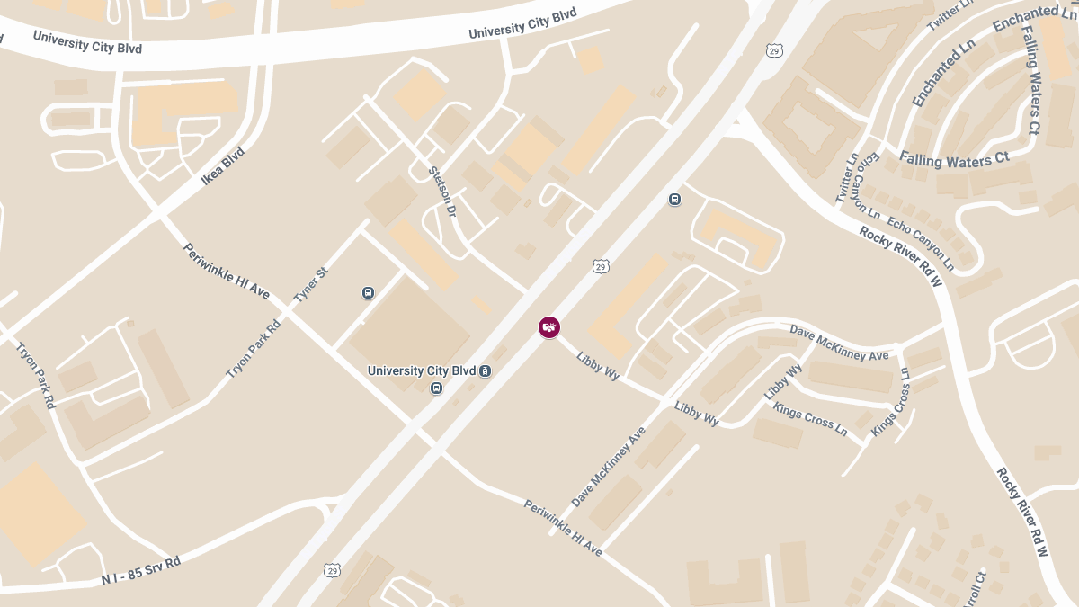 Auto Crash With Injuries at N Tryon St & Libby Way